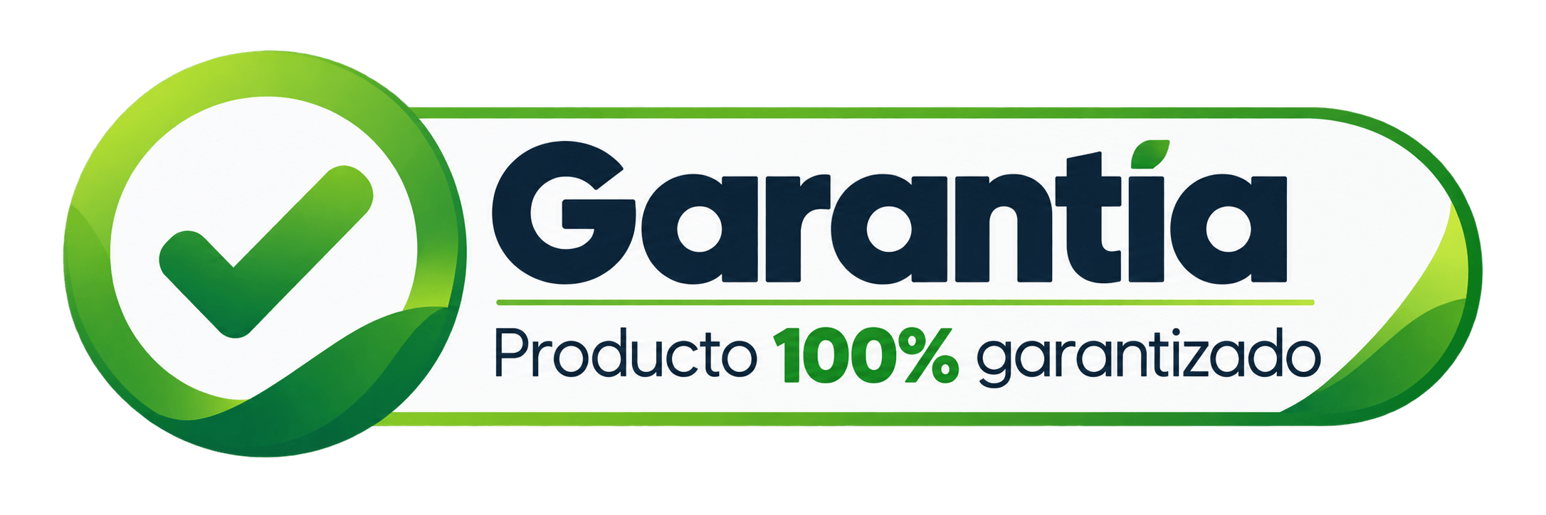 Garantía: producto 100% garantizado