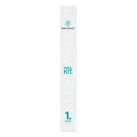 Kit dental en cajilla Mint Boost (Con cepillo y pasta dental de 5 ml Mint)