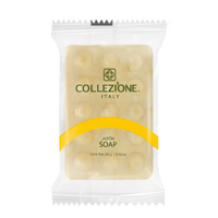 Jab&oacute;n rectangular con relieves 60 g Collezi\&#039;one