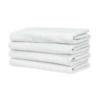 Toalla de ba&ntilde;o Blanca #3 Hotelera 130 cm x 70 cm y 530 g - Plus*