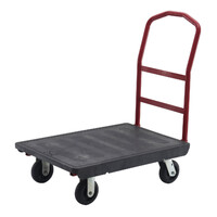 Carro plataforma con ruedas de Hule Termopl&aacute;stico de 15 cm marca Trust