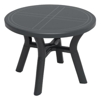 Mesa Resol Jazm&iacute;n 0100 color antracita. Venta por caja de 17 piezas. marca Resol