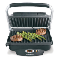 Parrilla Eléctrica Grill 25331 Acero Inoxidable marca Hamilton Beach