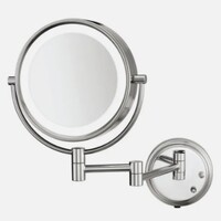 Espejo de Pared 9.25&quot; N&iacute;quel Satinado Doble Vista BE6ES marca Conair