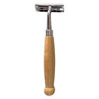 Rastrillo de bamb&uacute; con doble navaja y banda lubricante, Hospex